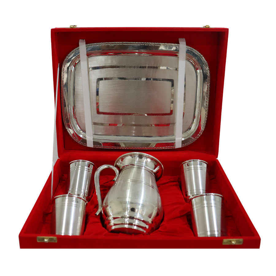 Jug and Glass with Tray Set