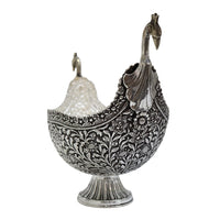 Peacock Boat Design Fruit Bowl
