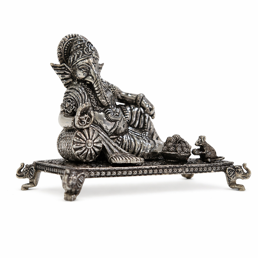 Resting Ganesh Ji Idol