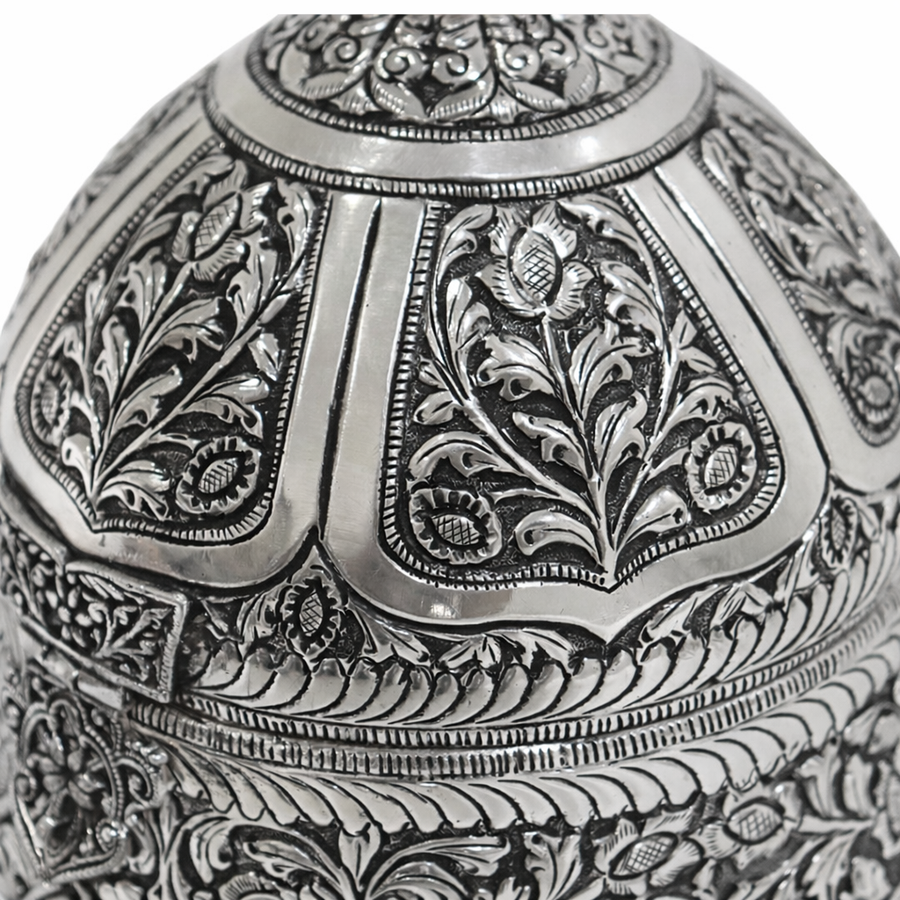 Dome Jewelry Box  with Peacock top