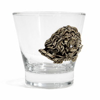 Lion motif Scotch Glass Set (6 Pcs)