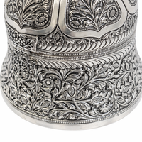 Dome Jewelry Box  with Peacock top