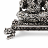 Laxmi Ganesh Ji Idol with Choki