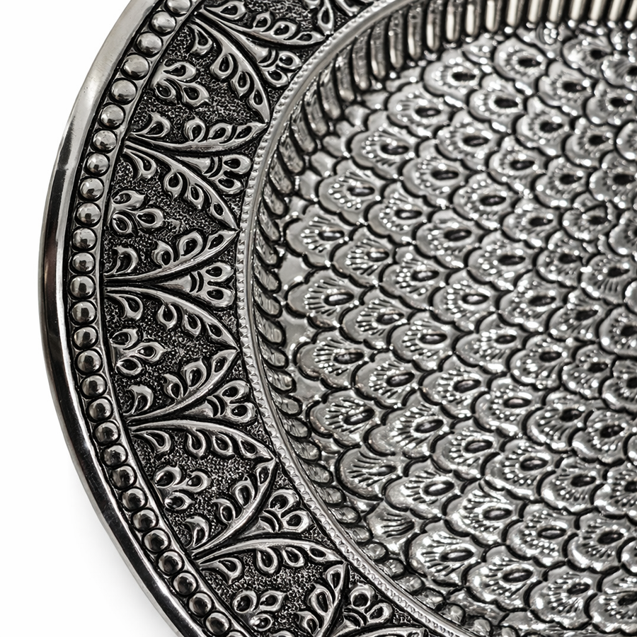 Forest design Pooja Plate Set