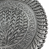 Floral Garden Design Pooja Plate Set