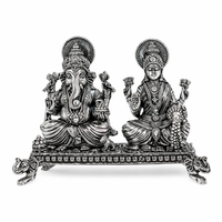 Laxmi Ganesh Ji Idol with Choki