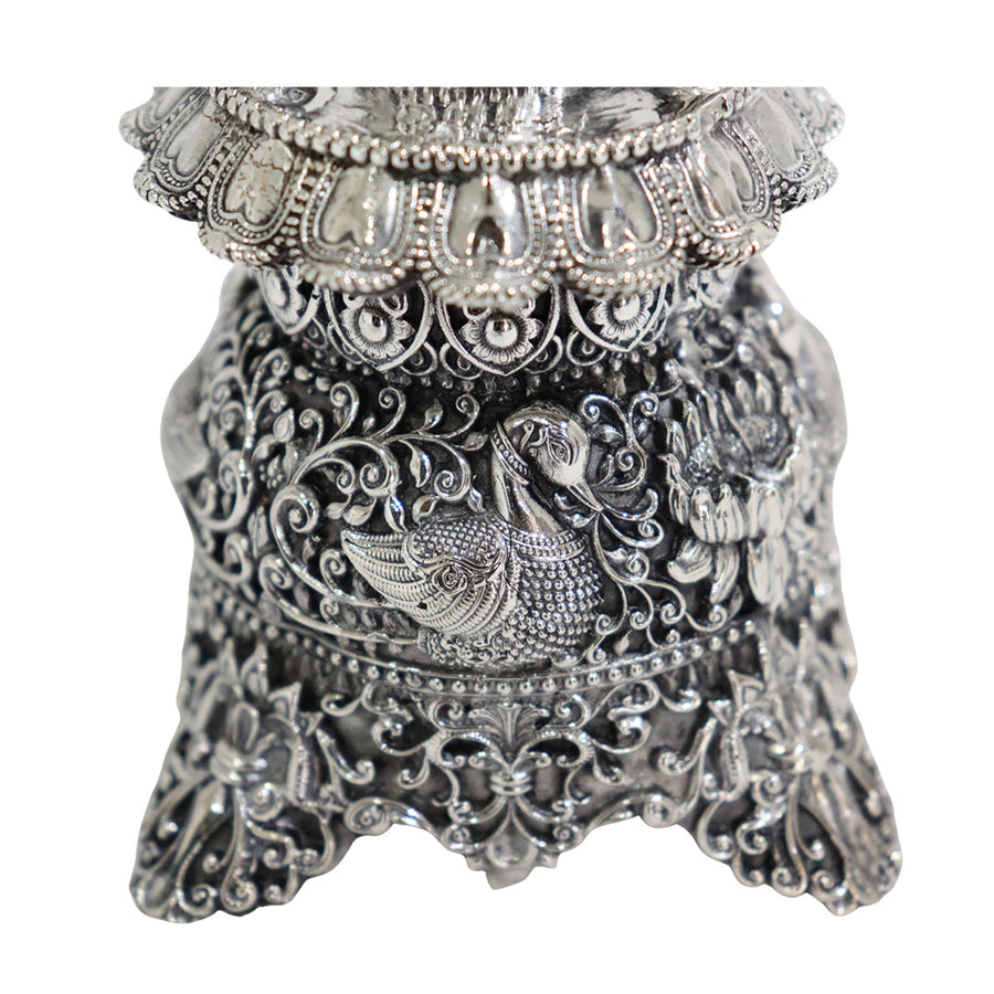 Peacock Top with Elephants Samai Pair