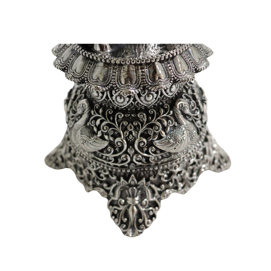 Peacock Top with Elephants Samai Pair
