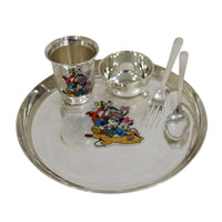 Kids Cartoon Plate Set