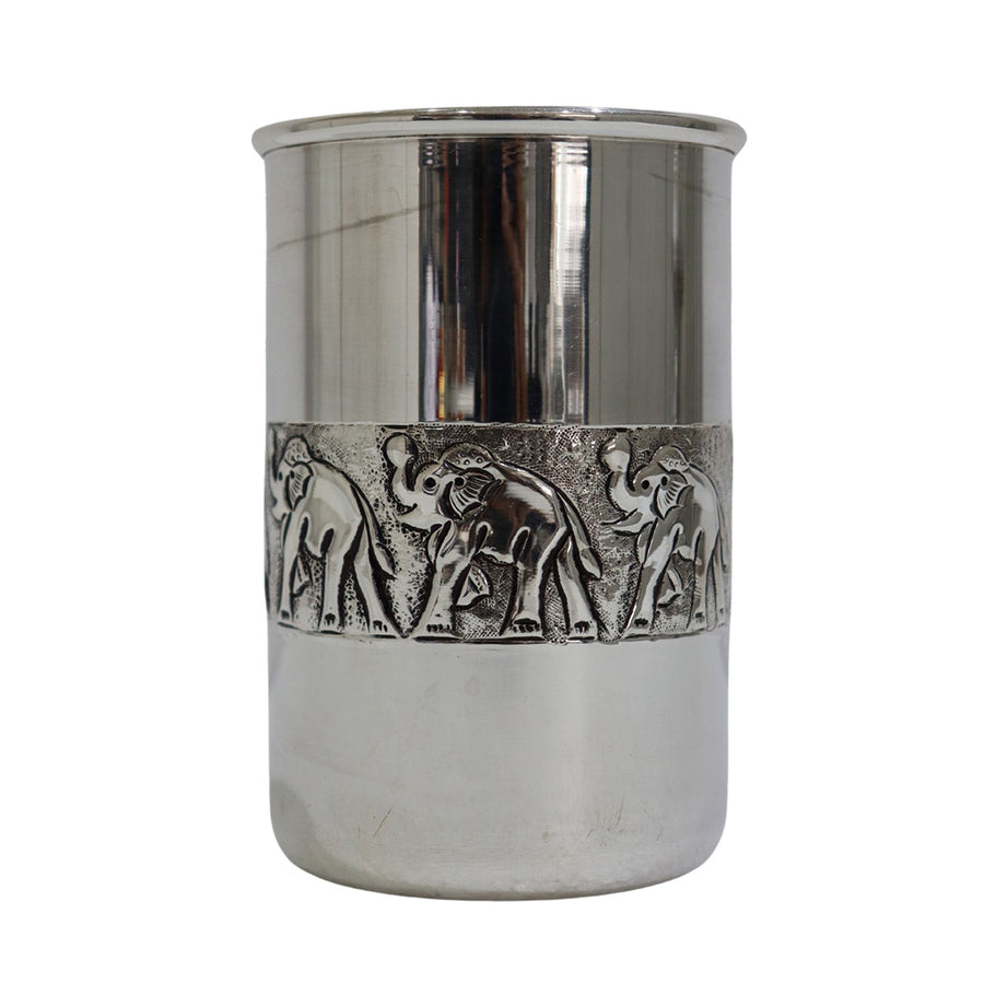 Elephant Nakshi Design Plate Set