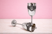 Medusa Design Wine Glass Set (2 Pcs)