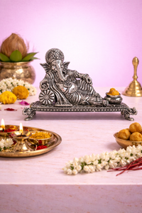 Resting Ganesh Ji Idol